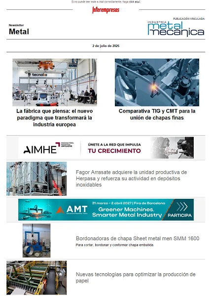 Newsletter Metal