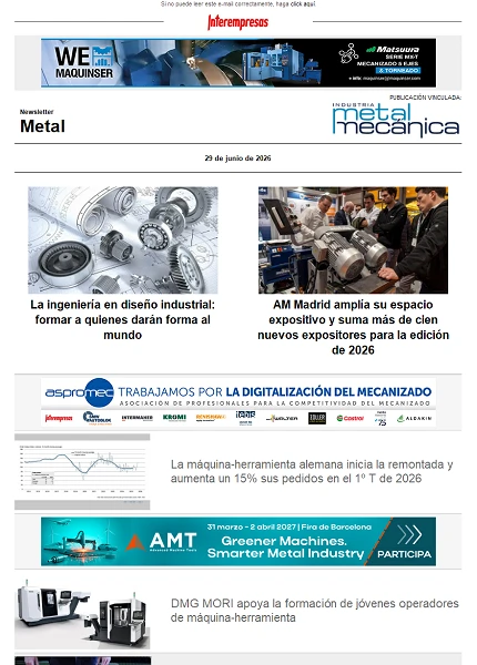 Newsletter Metal