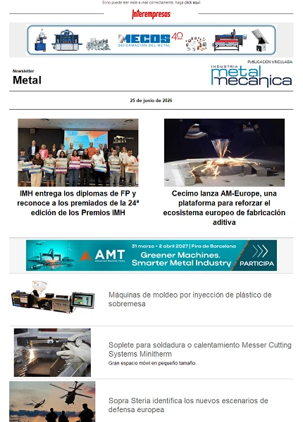 Newsletter Metal