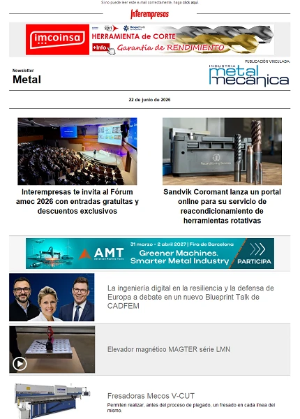 Newsletter Metal Newsletter Metal