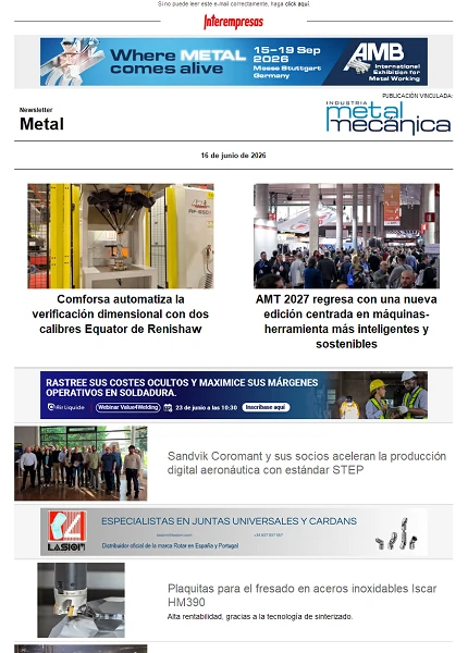 Newsletter Metal Newsletter Metal