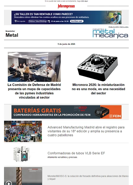 Newsletter Metal Newsletter Metal