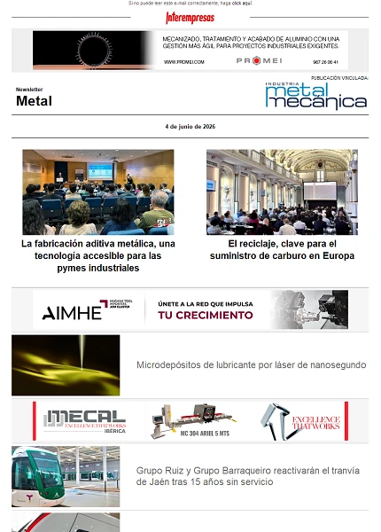 Newsletter Metal