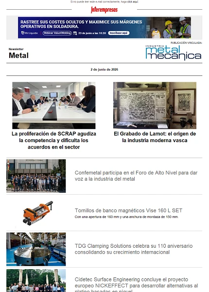 Newsletter Metal Newsletter Metal