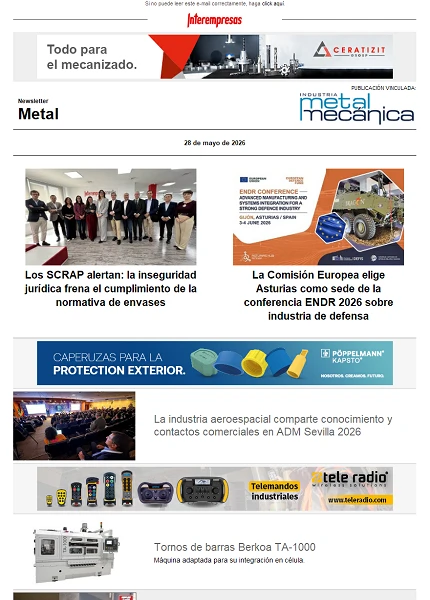 Newsletter Metal Newsletter Metal