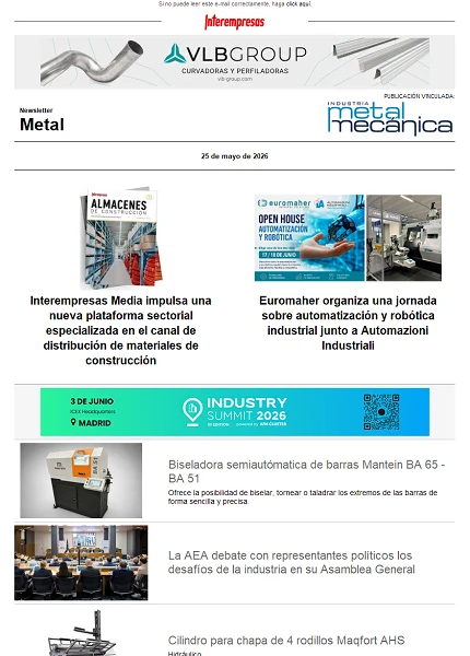 Newsletter Metal Newsletter Metal