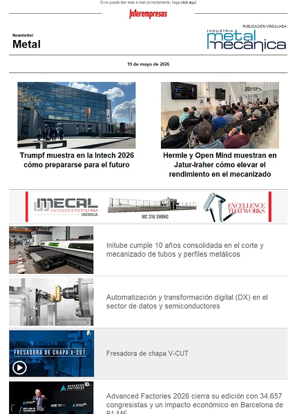 Newsletter Metal