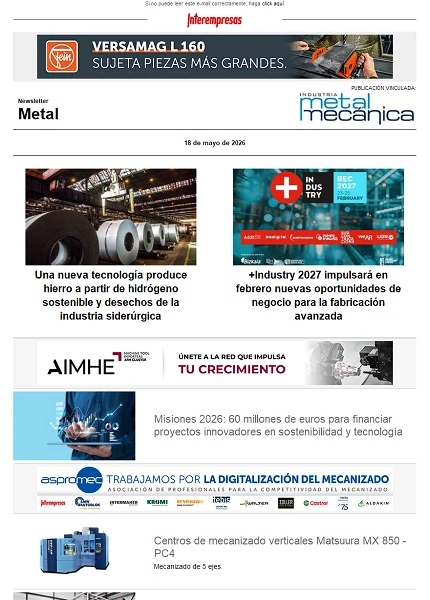 Newsletter Metal