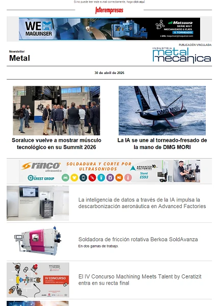Newsletter Metal