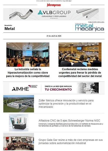 Newsletter Metal