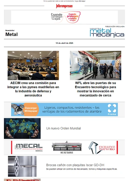 Newsletter Metal Newsletter Metal