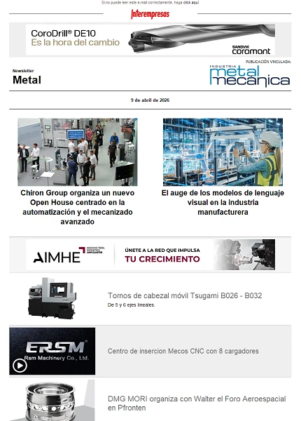 Newsletter Metal