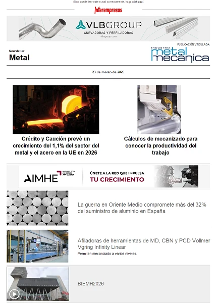 Newsletter Metal