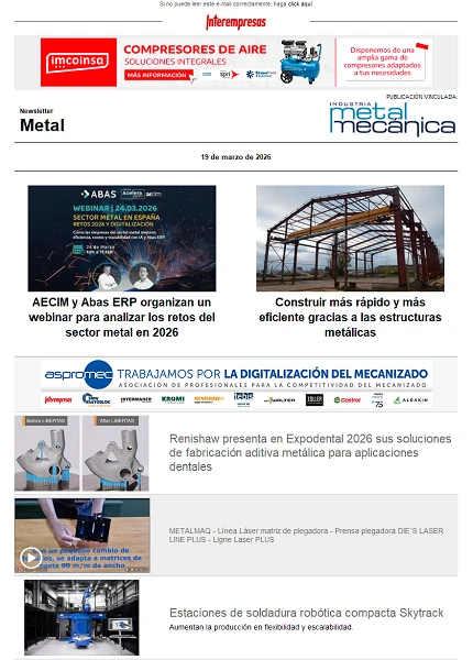 Newsletter Metal