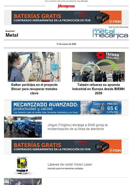 Newsletter Metal