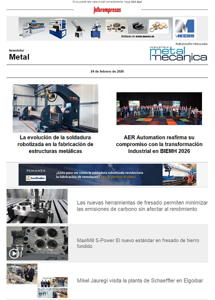 Newsletter Metal