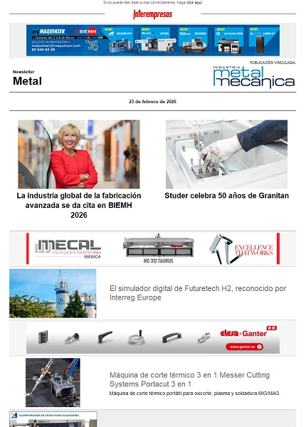 Newsletter Metal Newsletter Metal