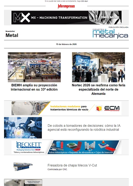 Newsletter Metal