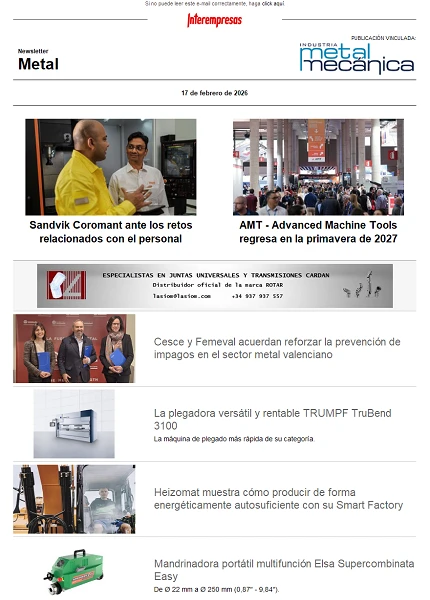 Newsletter Metal Newsletter Metal