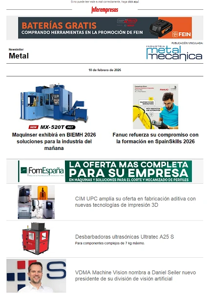Newsletter Metal