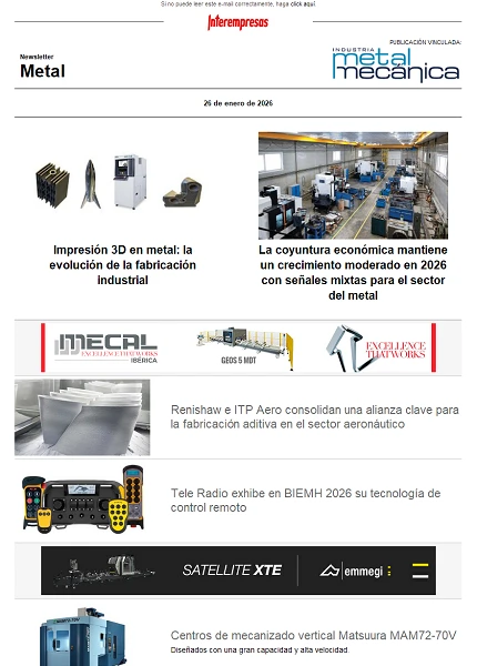 Newsletter Metal Newsletter Metal