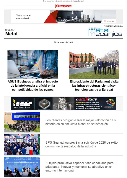 Newsletter Metal