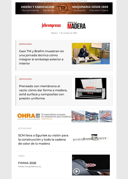 Newsletter Madera Newsletter Madera