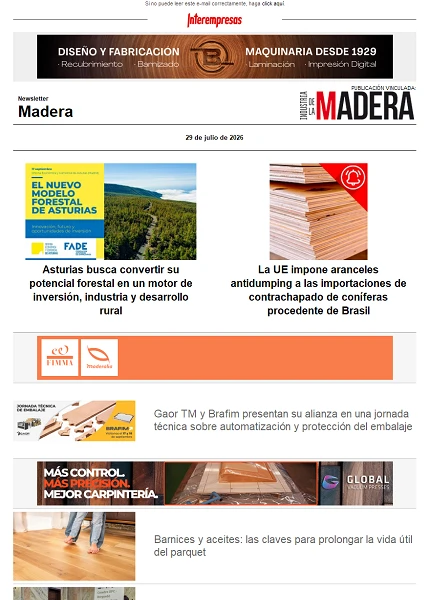 Newsletter Madera