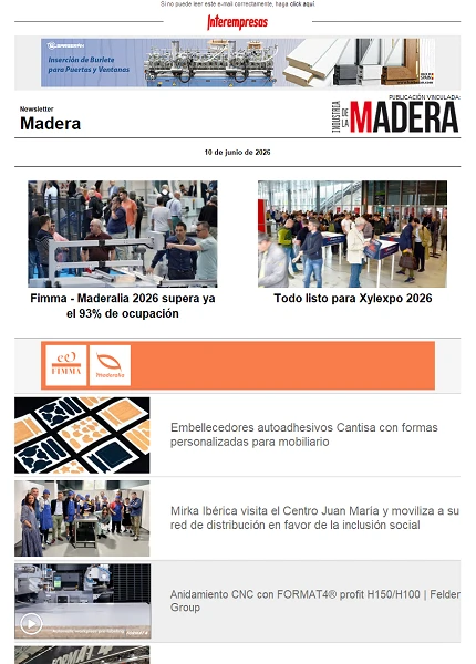 Newsletter Madera