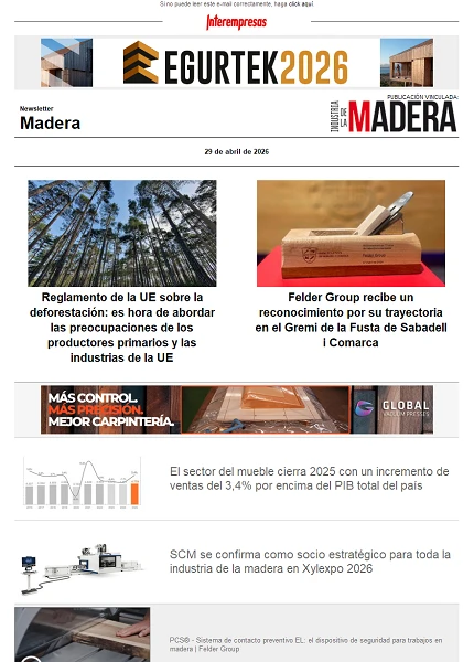 Newsletter Madera