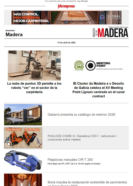 Newsletter Madera
