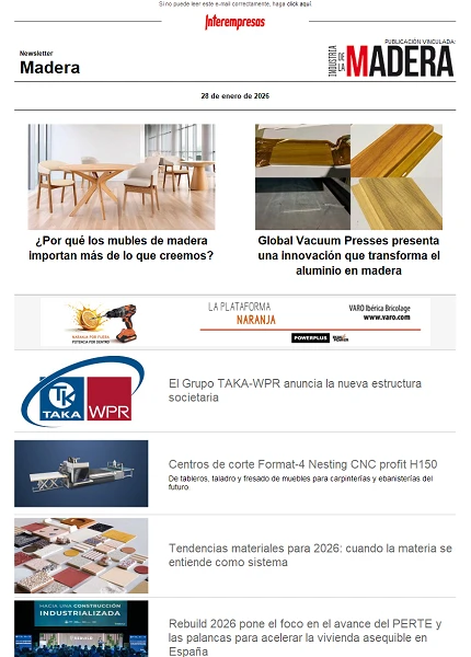 Newsletter Madera