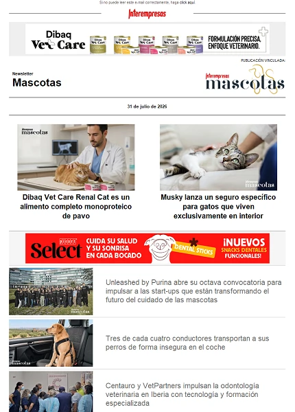 Newsletter Mascotas Newsletter Mascotas