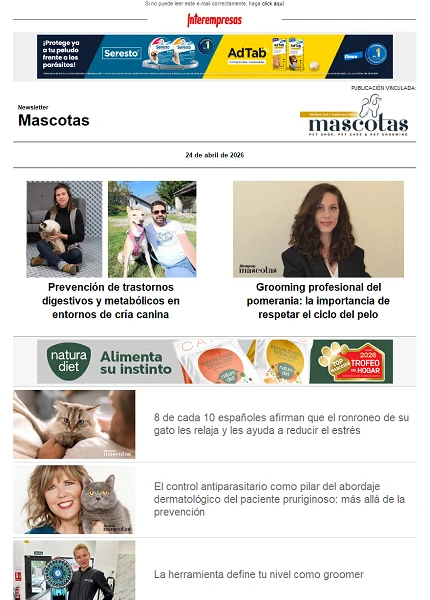 Newsletter Mascotas