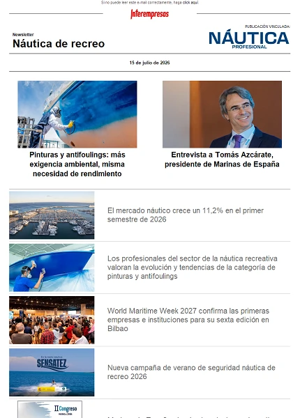 Newsletter Náutica Newsletter Náutica
