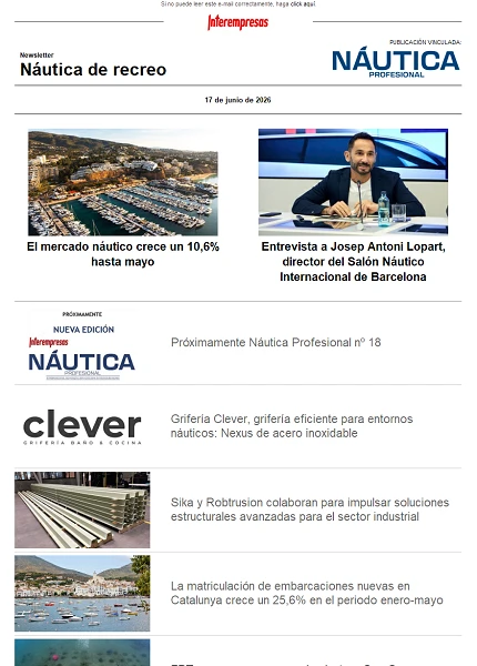 Newsletter Náutica Newsletter Náutica