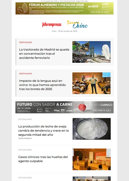 Newsletter Ovino Newsletter Ovino