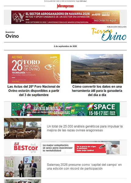 Newsletter Ovino