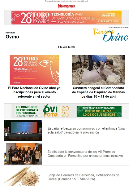 Newsletter Ovino