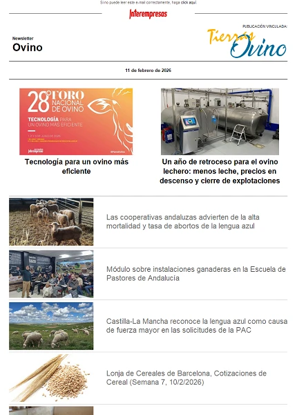 Newsletter Ovino