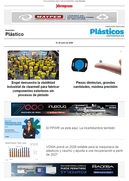 Newsletter Plástico