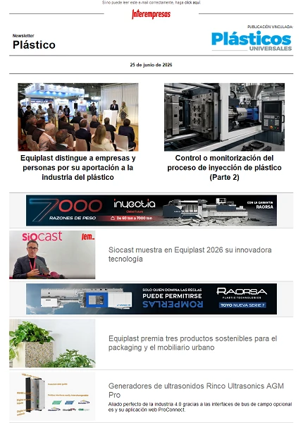 Newsletter Plástico