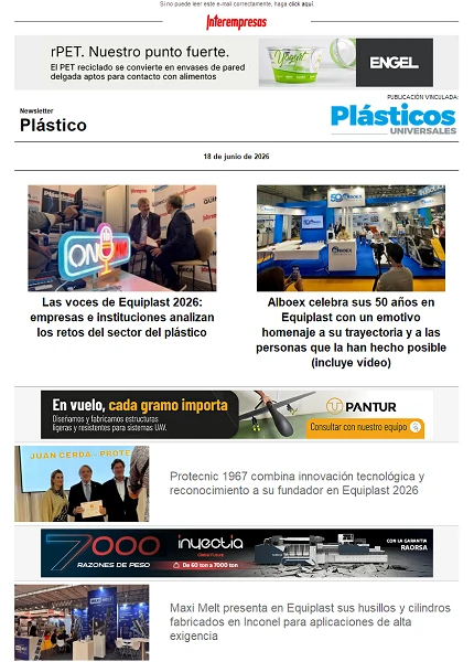 Newsletter Plástico