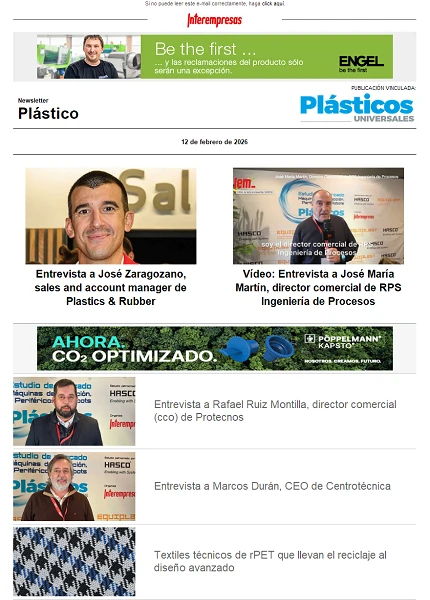 Newsletter Plástico