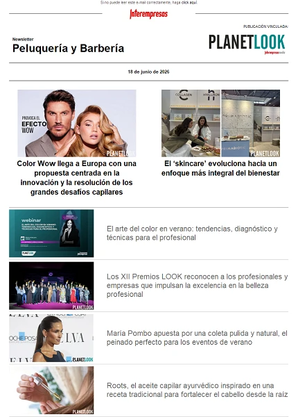 Newsletter Peluquería