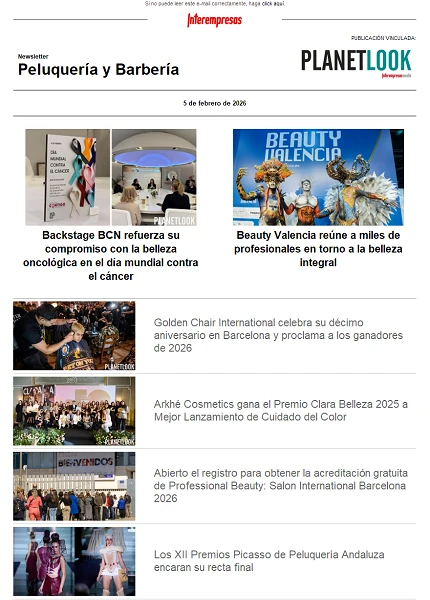 Newsletter Peluquería
