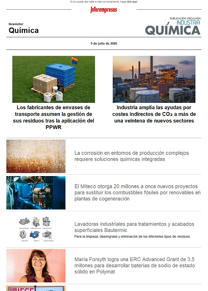 Newsletter Química