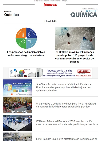 Newsletter Química