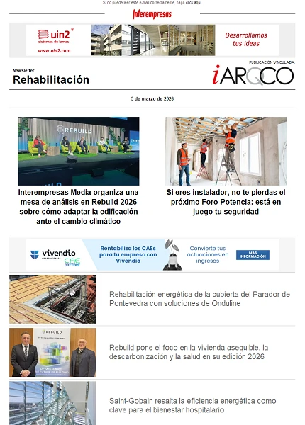 Newsletter Rehabilitación