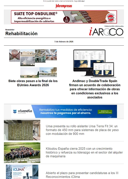 Newsletter Rehabilitación